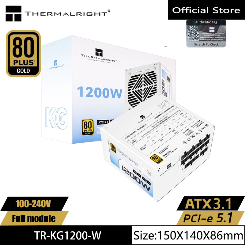 Thermalright TR-KG1200-W/1000- - 1000W White Modular Power Supply review and price